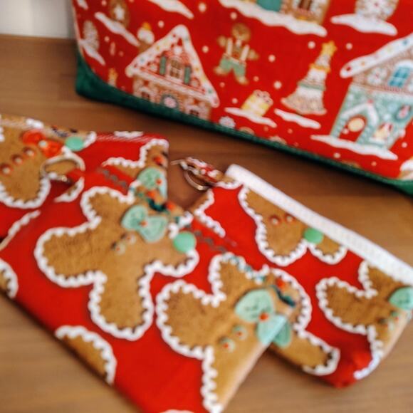 Gingerbread tote with Snap - Picture 7 of 7